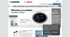 Desktop Screenshot of junkers.cz