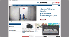Desktop Screenshot of junkers.lt