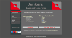 Desktop Screenshot of junkers.or.at