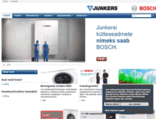 Tablet Screenshot of junkers.ee