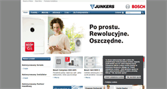 Desktop Screenshot of junkers.pl