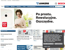 Tablet Screenshot of junkers.pl