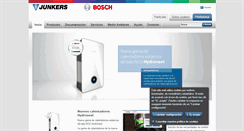 Desktop Screenshot of junkers.es
