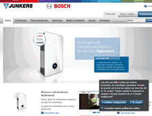 Tablet Screenshot of junkers.es